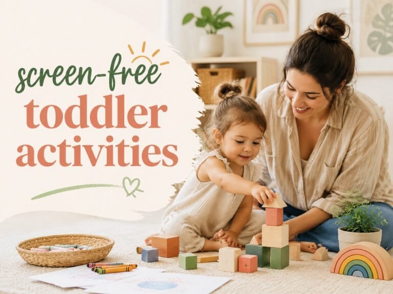 screen-free toddler activities — MessyBunsAndMagic