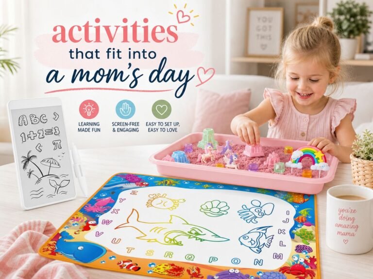 activities that fit into a mom's day — MessyBunsAndMagic