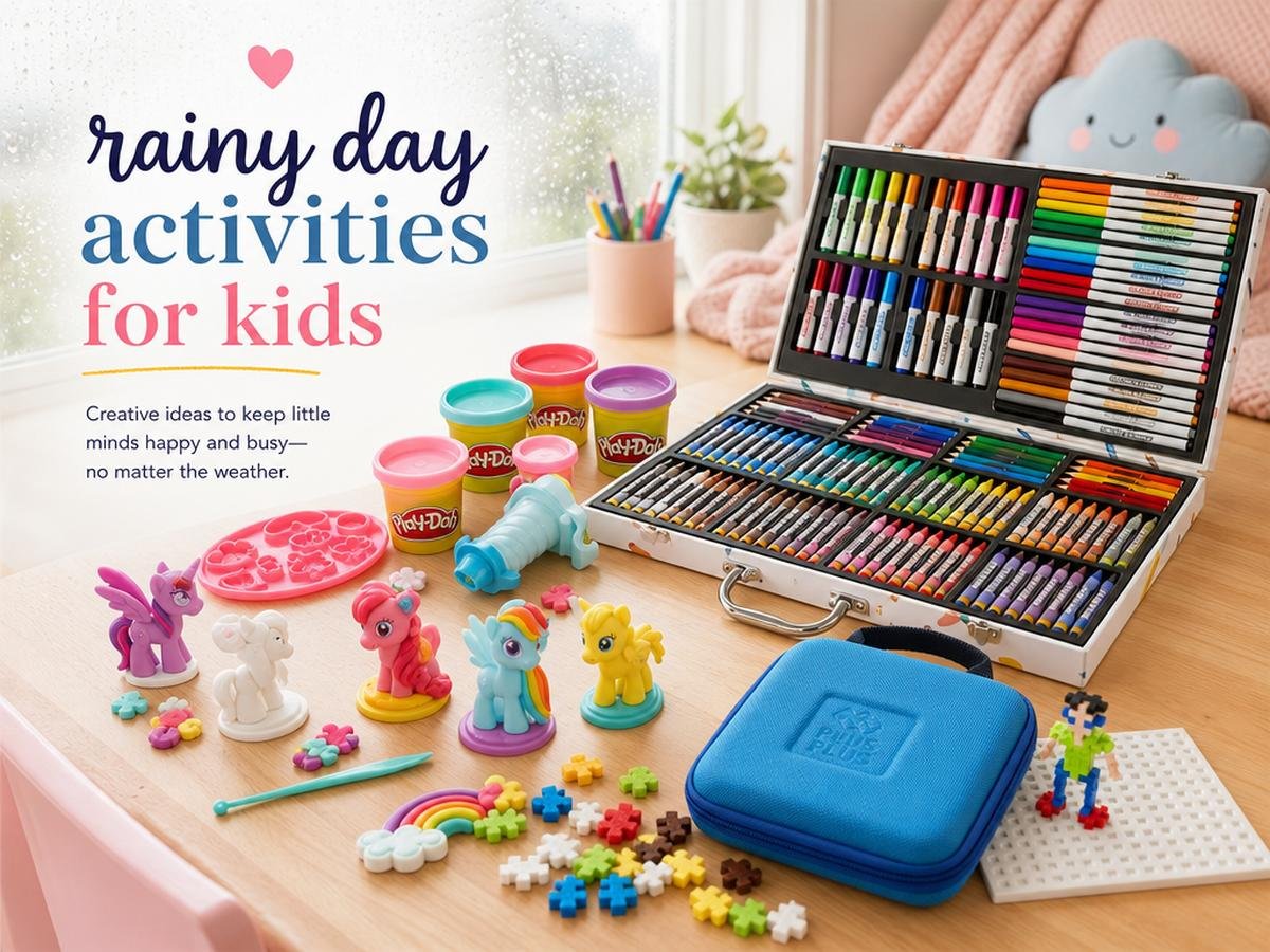 rainy day activities for kids — MessyBunsAndMagic