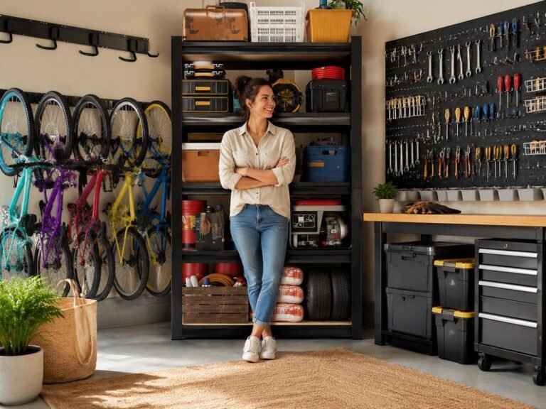 garage organization ideas — MessyBunsAndMagic