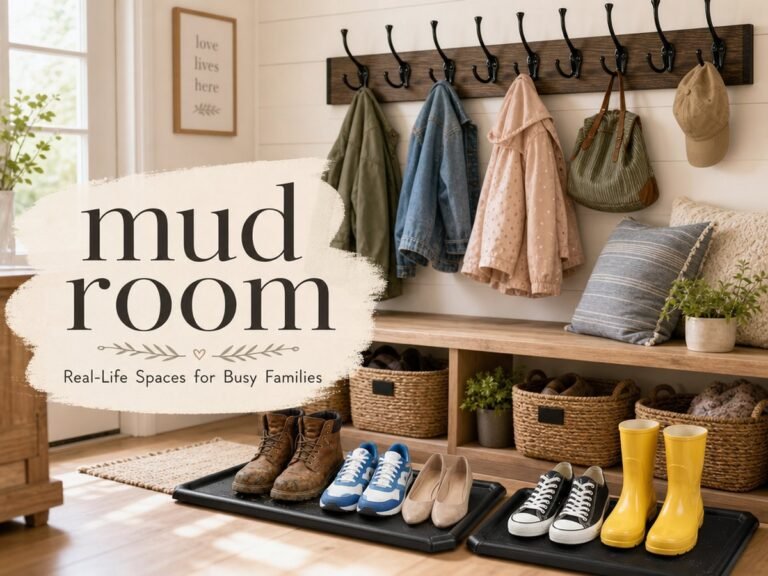 mud room — MessyBunsAndMagic