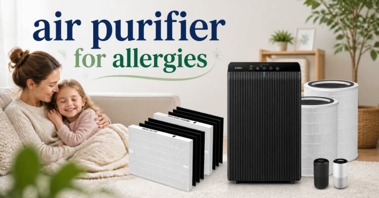 air purifier for allergies — MessyBunsAndMagic