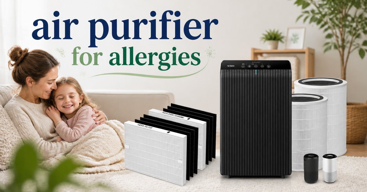 air purifier for allergies — MessyBunsAndMagic