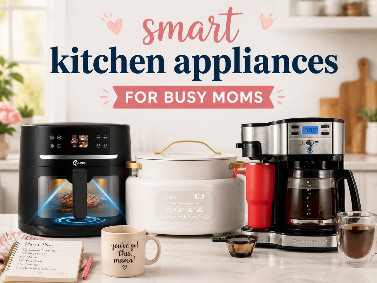 smart kitchen appliances for busy moms — MessyBunsAndMagic