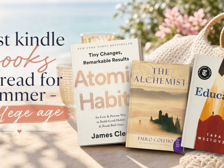 best kindle books to read for sumnmer - college age — MessyBunsAndMagic