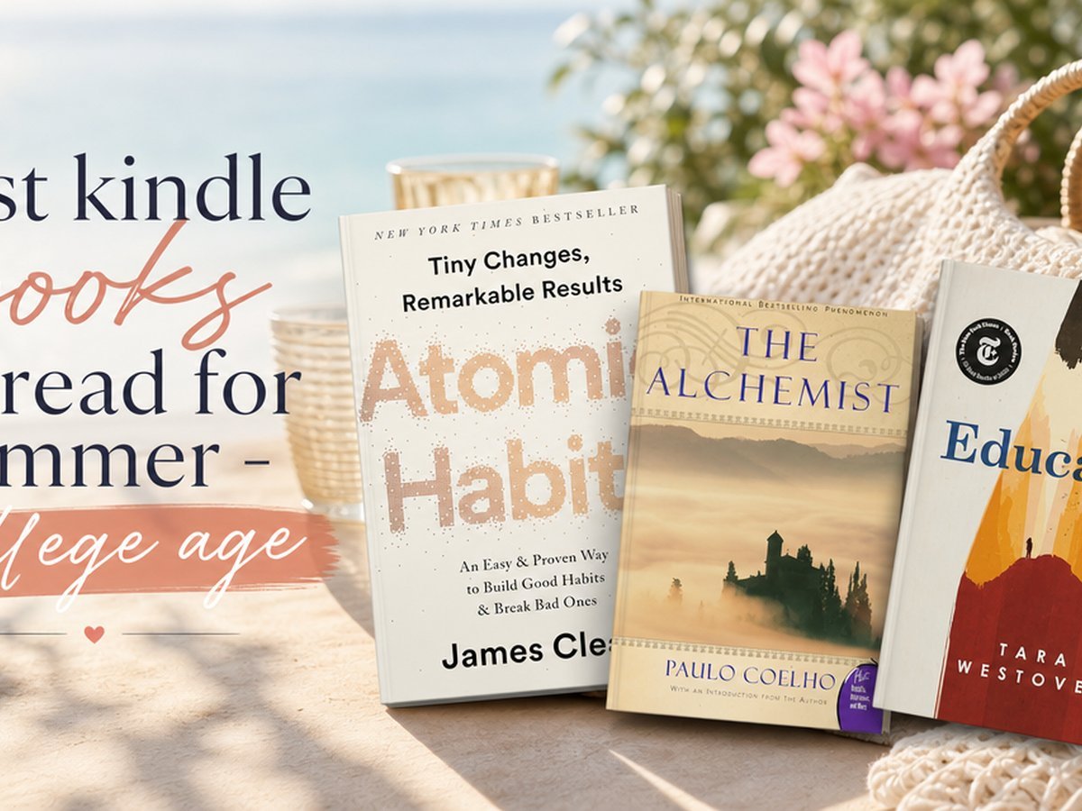 best kindle books to read for sumnmer - college age — MessyBunsAndMagic