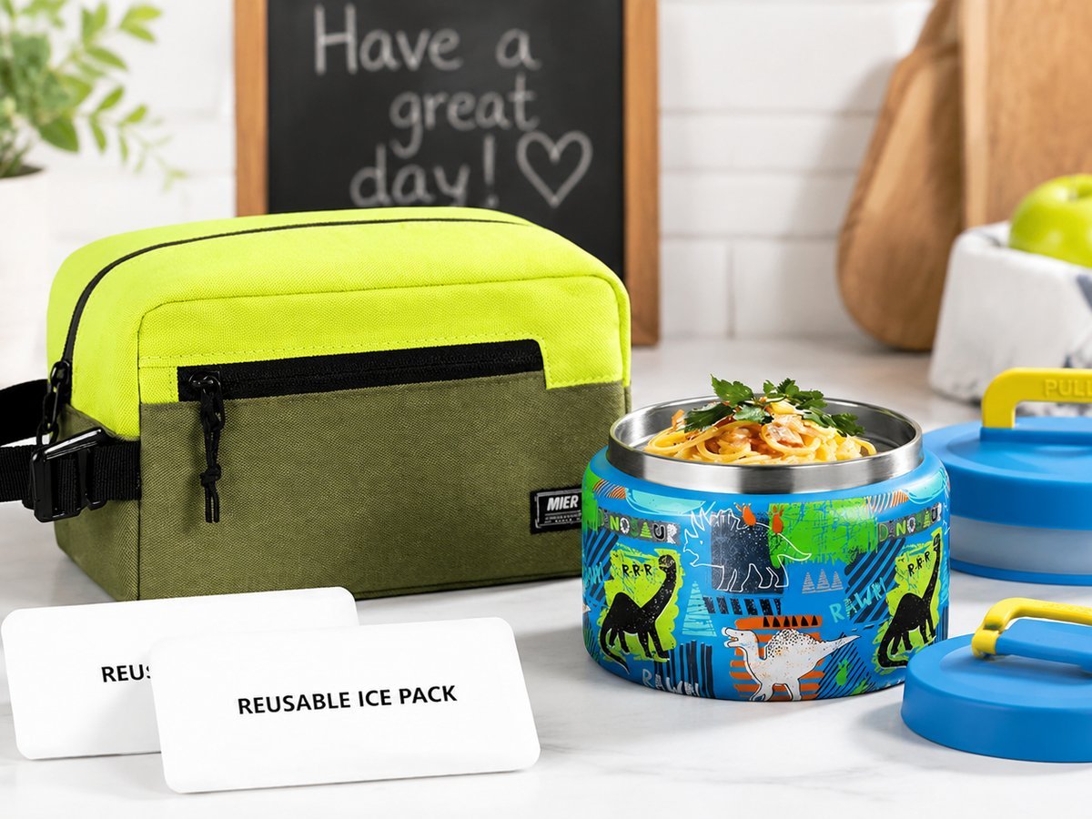 school lunch routine — MessyBunsAndMagic