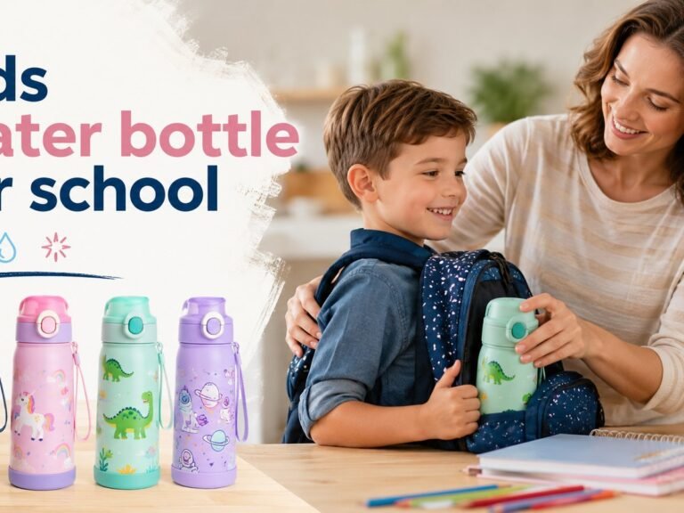 kids water bottle for school — MessyBunsAndMagic