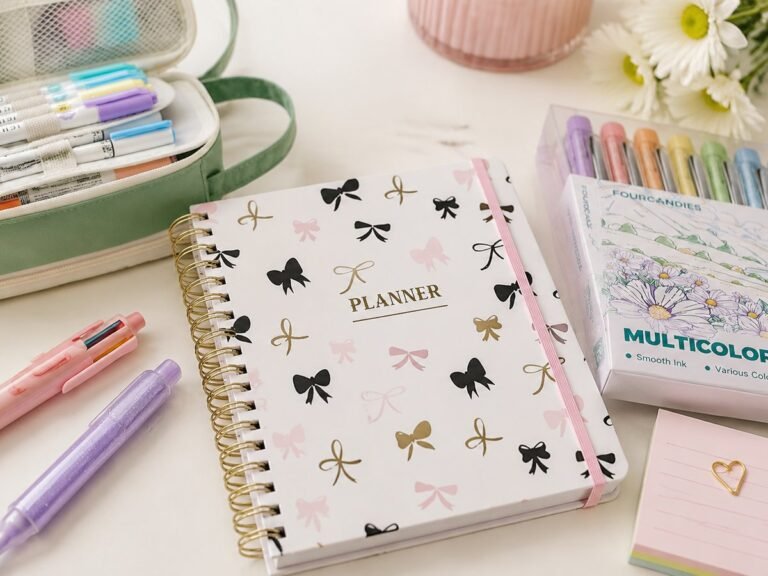 aesthetic school supplies for teens — MessyBunsAndMagic