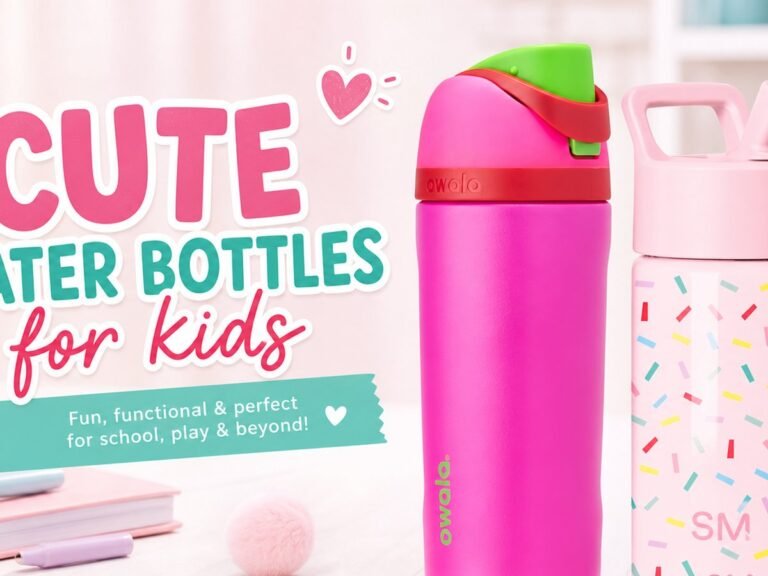 cute water bottles for kids — MessyBunsAndMagic