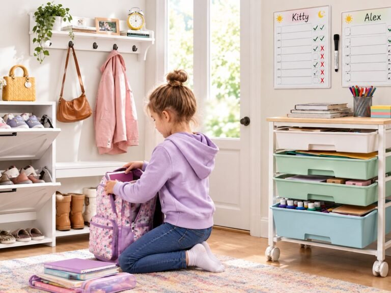 after school routine for kids — MessyBunsAndMagic
