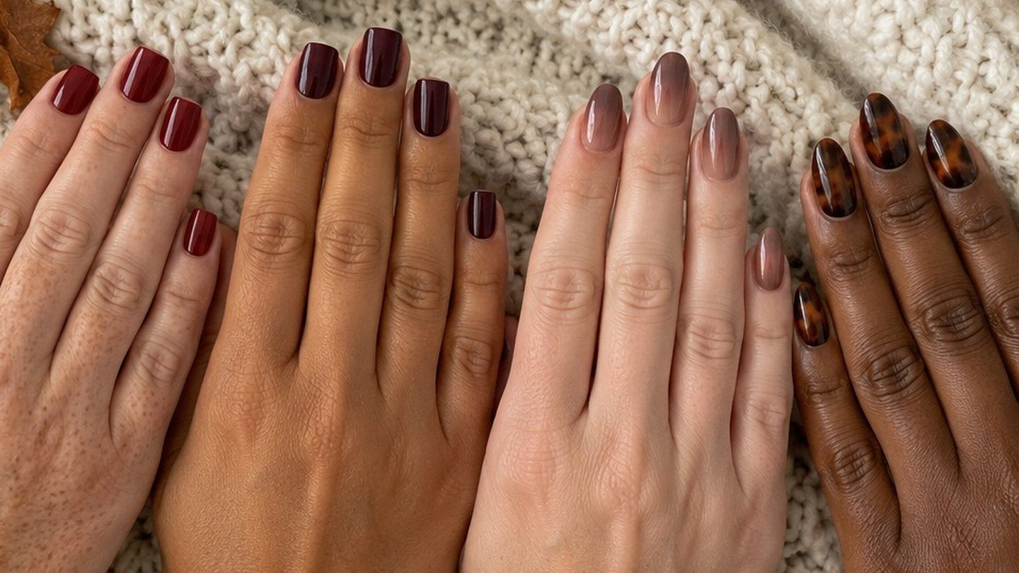 easy fall nails for beginners, MessyBunsAndMagic